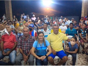 Pré-candidata Ceci Rocha conquista a confiança, o respeito, a admiração e o carinho dos atalaienses