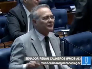 Renan Calheiros espera votação fechada no Senado para tentar vitória