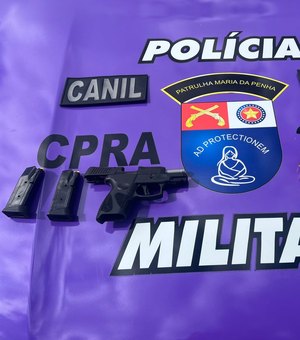 Homem é preso após invadir batalhão da PM para ameaçar ex-companheira em Arapiraca