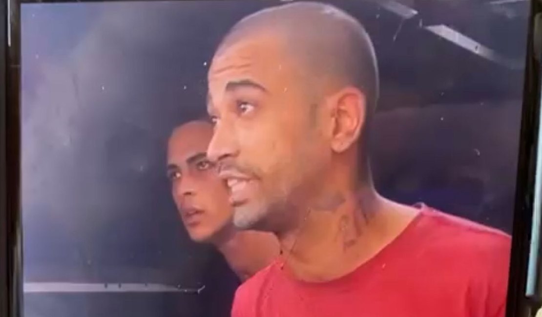 'Os caras fecham com a polícia': fugitivo diz que acesso a telefones é facilitada no Presídio Baldomero
