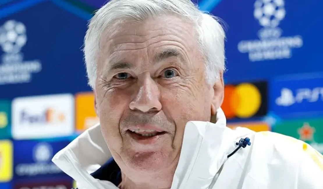 Ancelotti é informado de queda de Ednaldo e avisa que vai cumprir contrato com a CBF