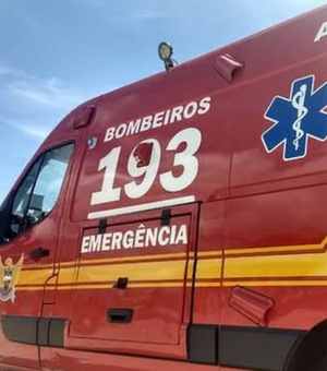 Idoso fica ferido após colisão entre moto e mureta na AL-220, em Craíbas