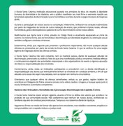 Escola repudia ataques racistas e homofóbicos em jogos escolares em Arapiraca