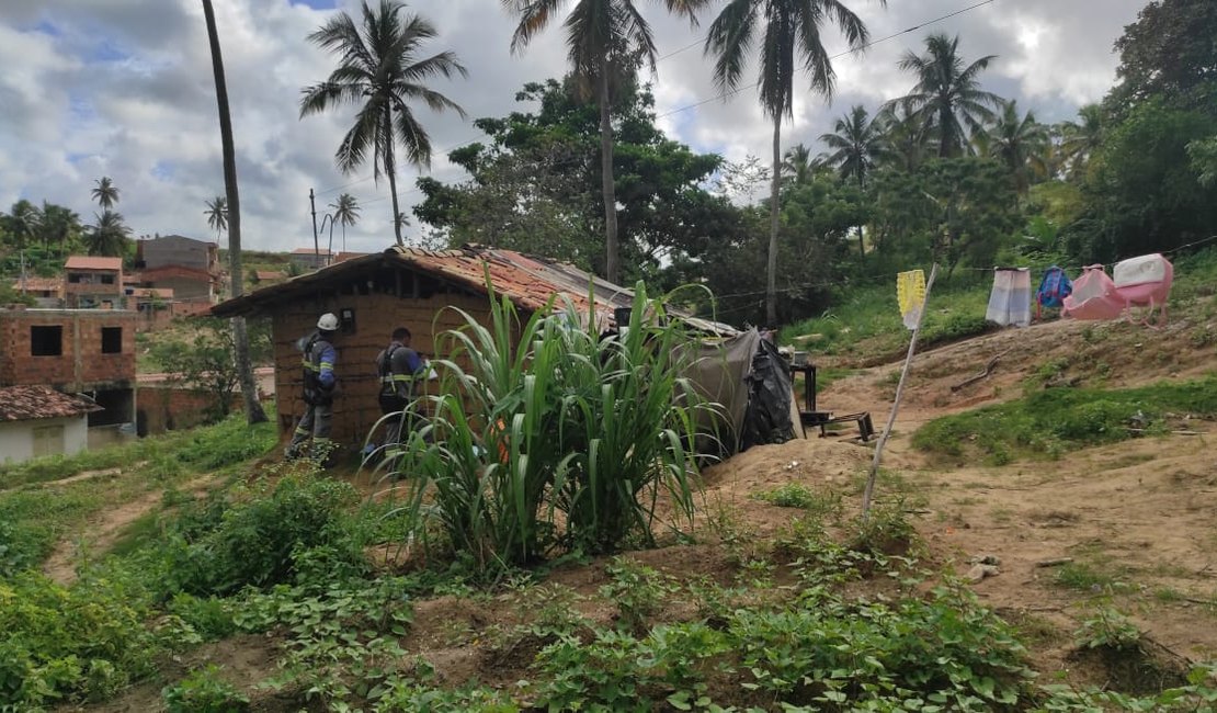 Após 15 dias no escuro, Equatorial reestabelece fornecimento energia em residência em Maragogi