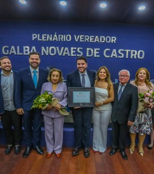 Câmara concede Título de Cidadão de Maceió a secretário-presidente do Iplam