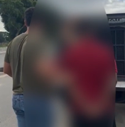 Dupla é presa por tentar matar adolescente a tiros em Rio Largo