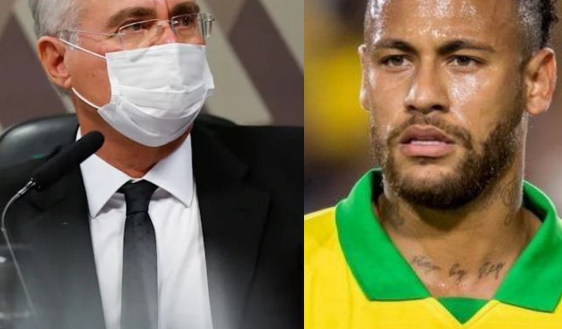 Calheiros faz apelo para que Neymar não aceite jogar Copa América no Brasil