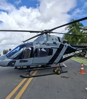 Governo de Alagoas reforça segurança com entrega de novas aeronaves e viaturas