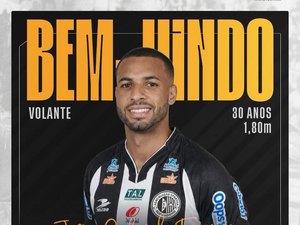 ASA anuncia contratação do volante Ferreira para sequência da temporada