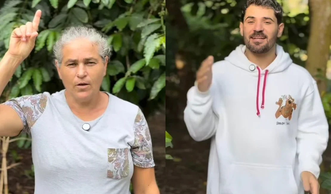 Mãe faz sucesso ao “sabotar” dicas fitness do filho com bom humor