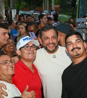 Neno da Laje lança candidatura a deputado com carreata em São José da Laje