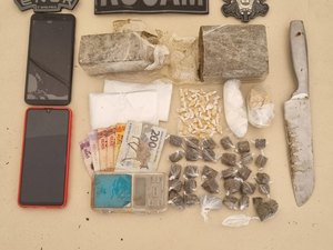 Duas traficantes são presas por tráfico de drogas em Arapiraca