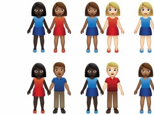 App anuncia emojis com casais inter-raciais para promover diversidade