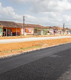 Pavimentação nos bairros Primavera e João Paulo II avança 1.800 metros