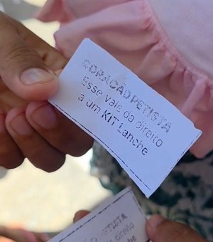 Vídeo flagra suposta troca de comida por votos em eleição do PT, em Maceió