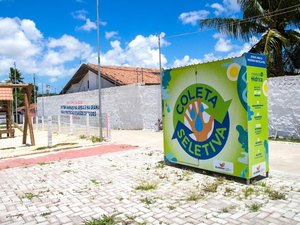 Prefeitura instala oito novos pontos de coleta de material reciclável em Maceió