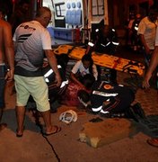 Homem fica ferido após cair de moto em São Miguel dos Campos 