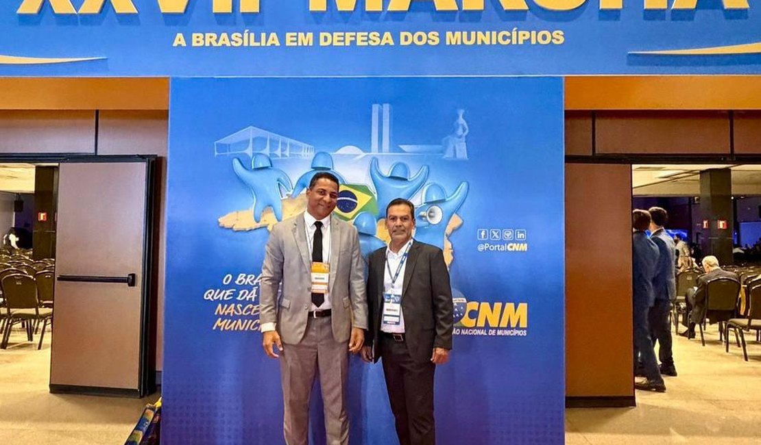 Charles Pacheco participa de Marcha Municipalista em busca de avanços para São Sebastião