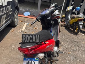 Moto roubada é recuperada por militares da Rocam em Arapiraca