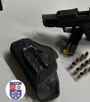 Suspeito é detido em flagrante por porte ilegal de arma de fogo após disparos em zona rural de Craíbas