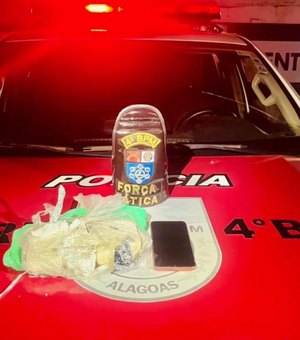 Polícia apreende quase 1 kg de cocaína em plantação de bananeira em Maceió