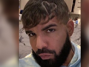 Drake aparece com visual diferente e vira piada nas redes sociais