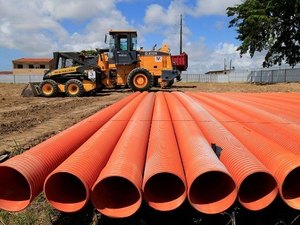 Governo retoma obras de esgotamento sanitário em Coqueiro Seco