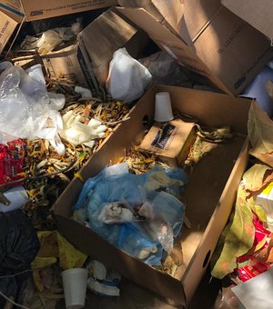 FPI flagra unidade de saúde com descarte irregular de lixo em Pão de Açúcar