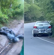 Dois homens ficam feridos após colisão entre carro e moto no Benedito Bentes