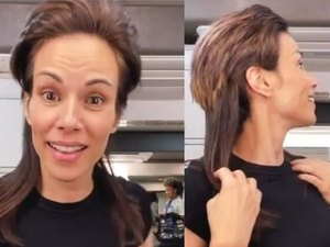 Ana Furtado brinca com apliques: 'Diz se fiquei mais Xoxoró ou Chitão?' 