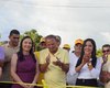 Prefeita Márcia Cavalcante inaugura calçamento no assentamento Amor