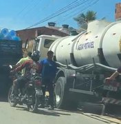 Acidente de trânsito deixa motociclista ferido na AL-101 Norte em Maragogi