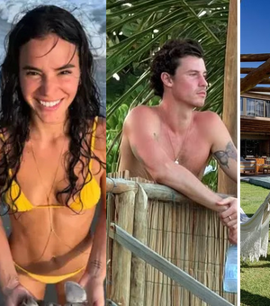 Luxo e privacidade: Bruna Marquezine e Shawn Mendes se hospedam em casa de R$ 25 mil a diária em AL