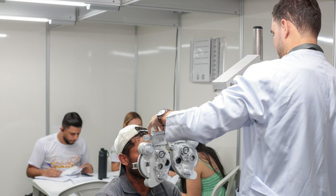 Prefeitura de União promove mutirão oftalmológico com consultas, exames e entrega gratuita de óculos