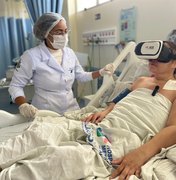 Uso de realidade virtual nas UTIs do Hospital Metropolitano promove relaxamento e bem-estar