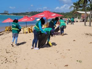 Desenvolvimento Sustentável realiza ação de limpeza e educação ambiental em Riacho Doce