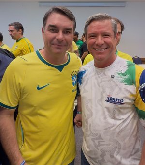 “Grande líder da direita”: Flávio Bolsonaro e Alfredo Gaspar reforçam apoio à reeleição de Cabo Bebeto