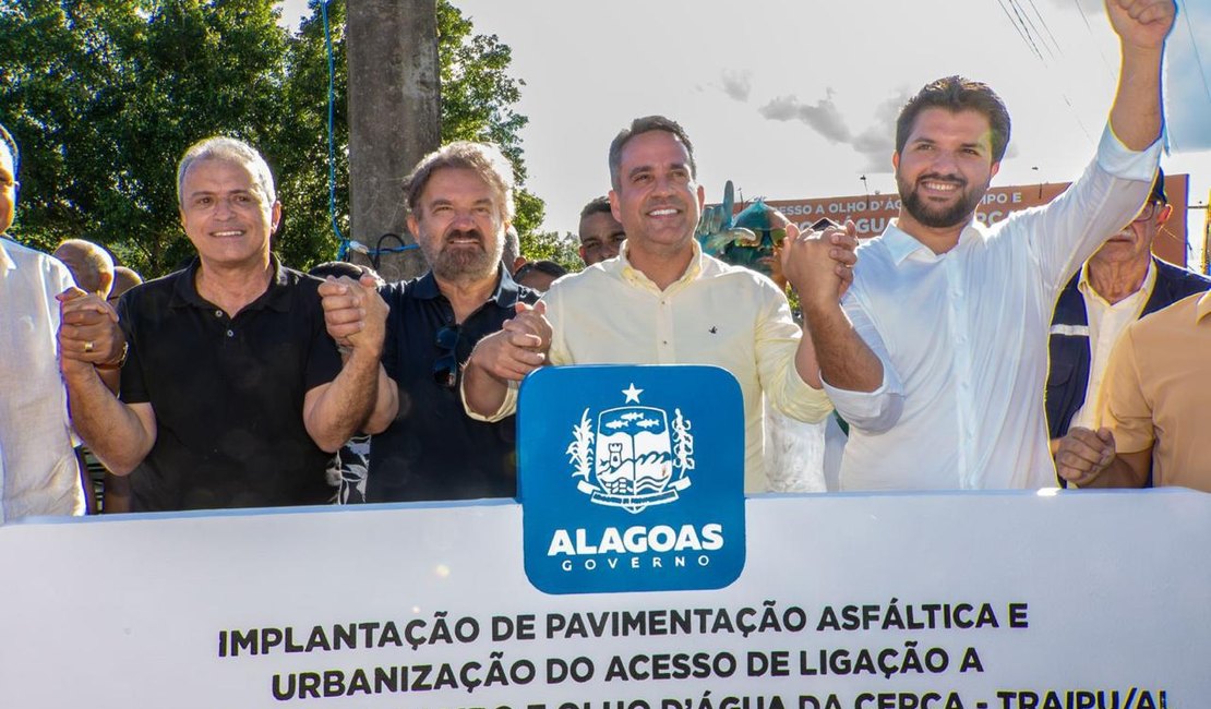 Prefeitura e Governo do Estado inauguram obras em Traipu
