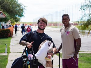 CRB treina e inicia viagem para decisão contra o Sousa pela Copa do Brasil