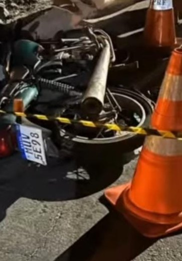 Acidente envolvendo moto e caminhão deixa um morto e outro ferido em Santana do Ipanema