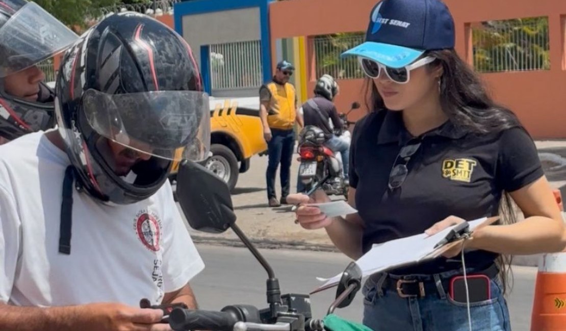 SMTT Arapiraca e Secretaria de Saúde realizam semana pré-carnavalesca de conscientização