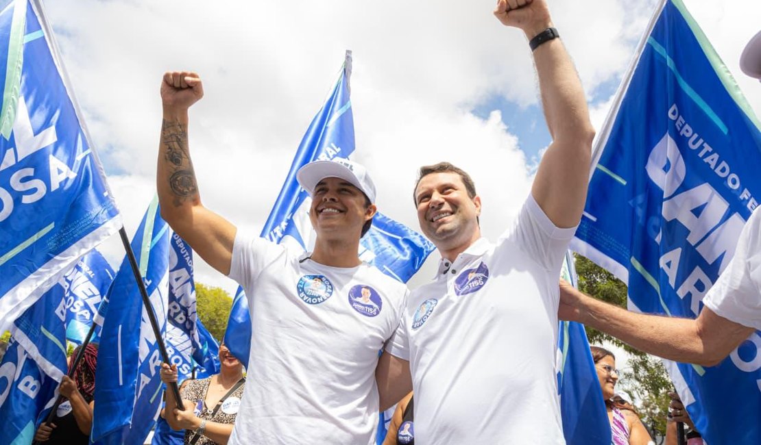 Ato inicial de campanha em Maceió: Daniel Barbosa chegou com peso na capital