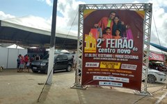 O segundo Feirão do Centro Novo acontece no Parque Ceci Cunha, em Arapiraca
