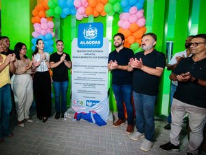 Governo de Alagoas inaugura a 68ª creche Cria no município de Traipu