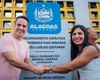 Governador e prefeita entregam obras de infraestrutura urbana em São Luís do Quitunde
