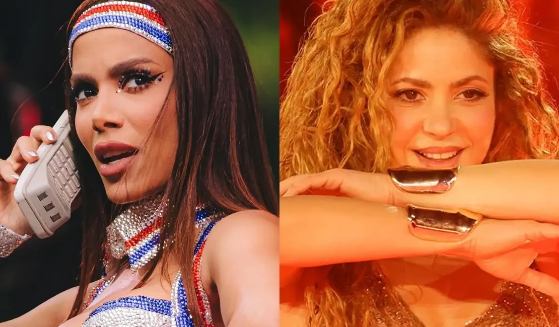 Anitta anuncia parceria com Shakira em seu novo álbum