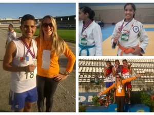 Arapiraquenses vão ao pódio nos Jogos Estudantis de Alagoas