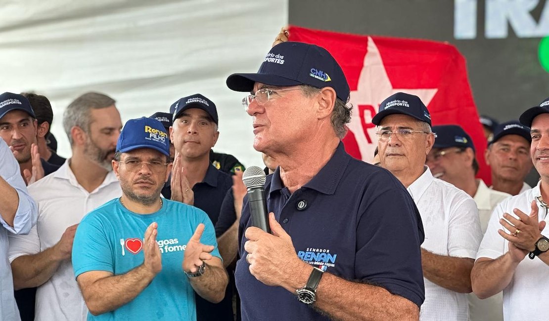 Renan Calheiros lança pré-candidatura ao Senado no próximo dia 10 de abril