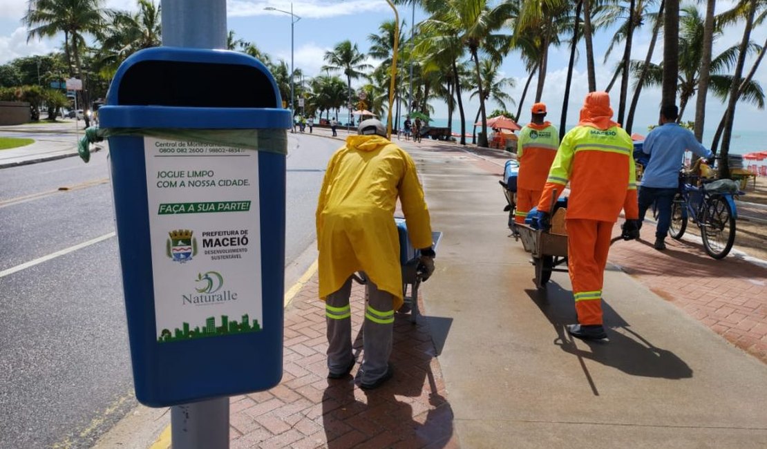 Prefeitura realiza intervenções sustentáveis na orla da capital