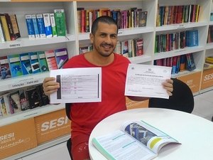Reeducando conquista aprovação na Ufal